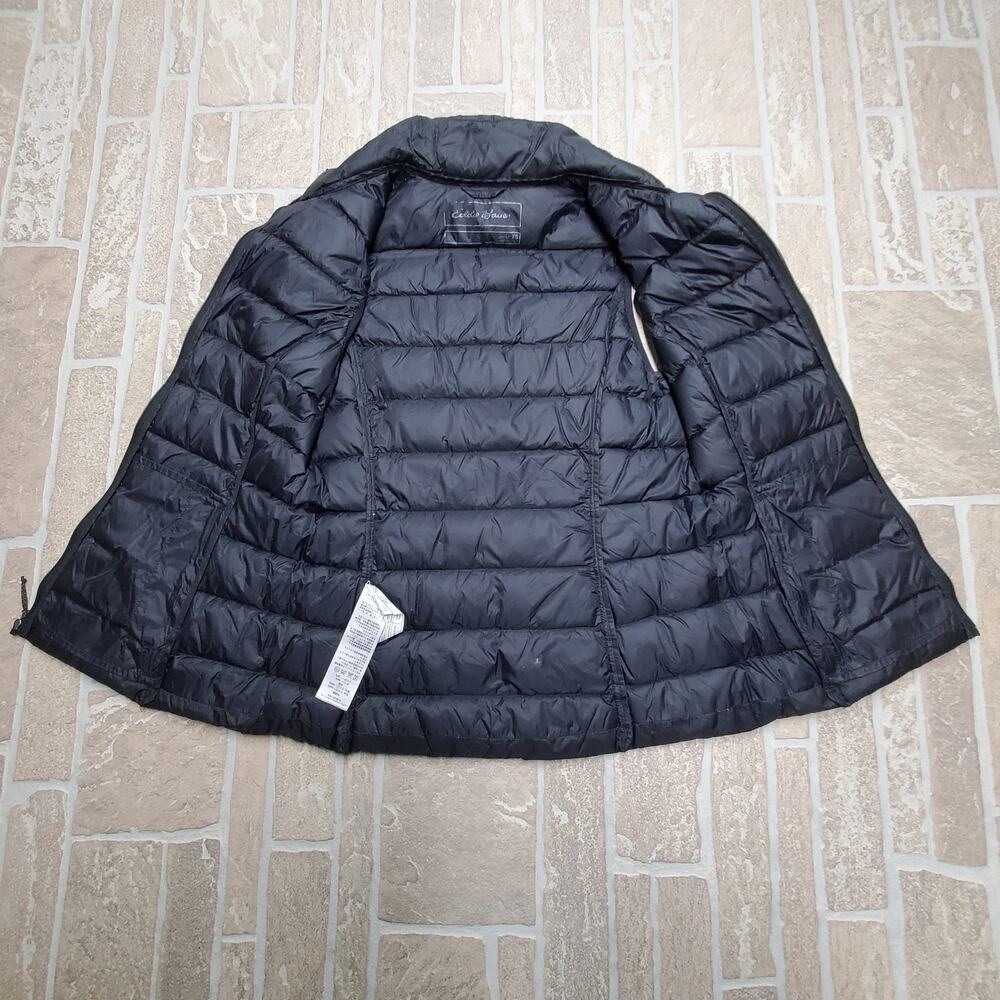 Eddie Bauer EB650 Down Puffer Vest Womens XS Black Quilted Full Zip Lightweight - Picture 5 of 8